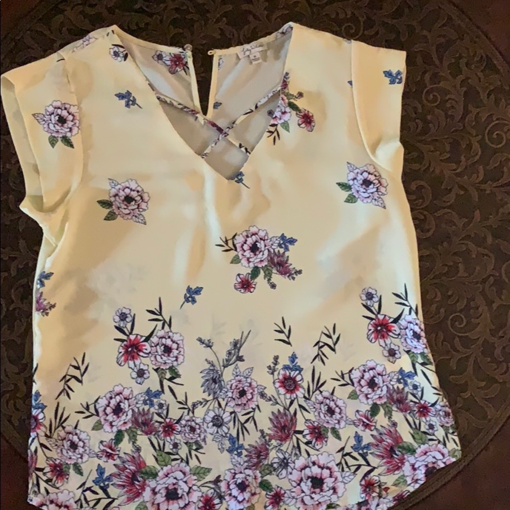 Flowery blouse